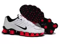 nike shox tlx homme 2019U running chaussures loisir mode discount blanc noir rouge